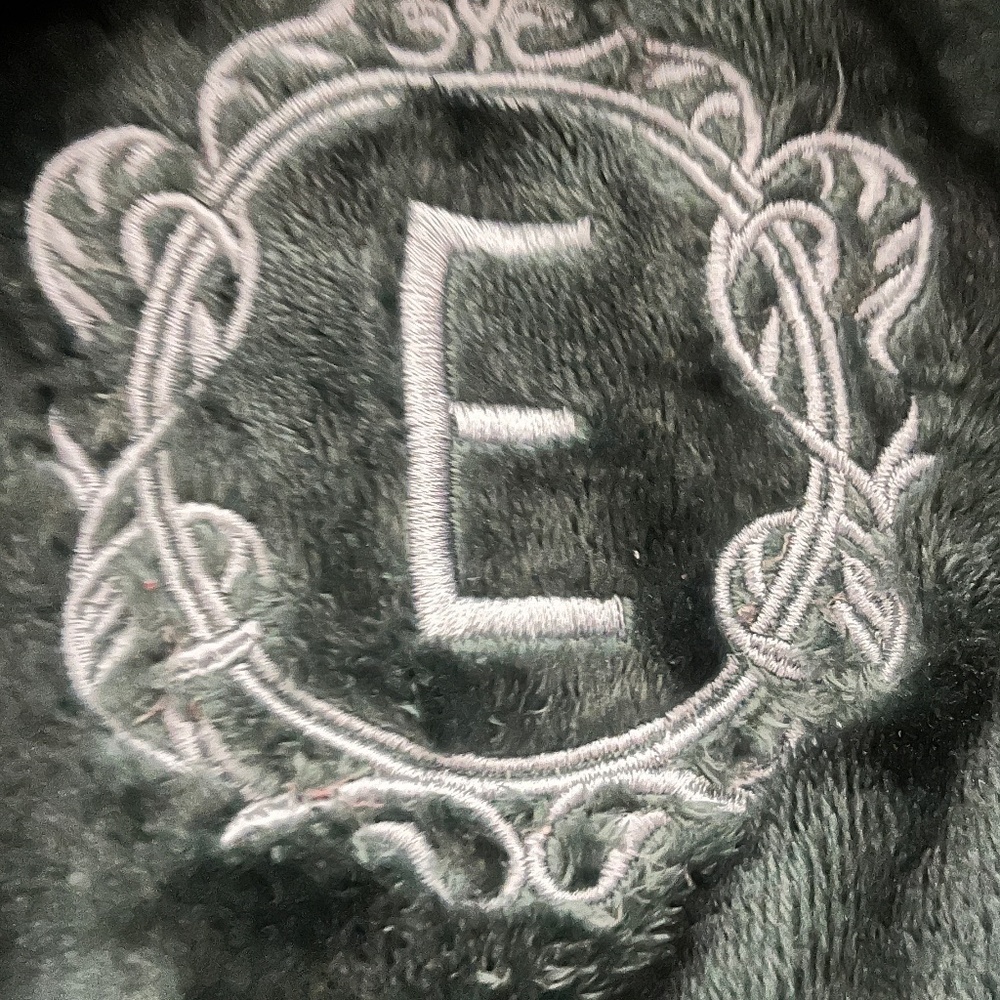 Hooded Embroidered Men’s Robe